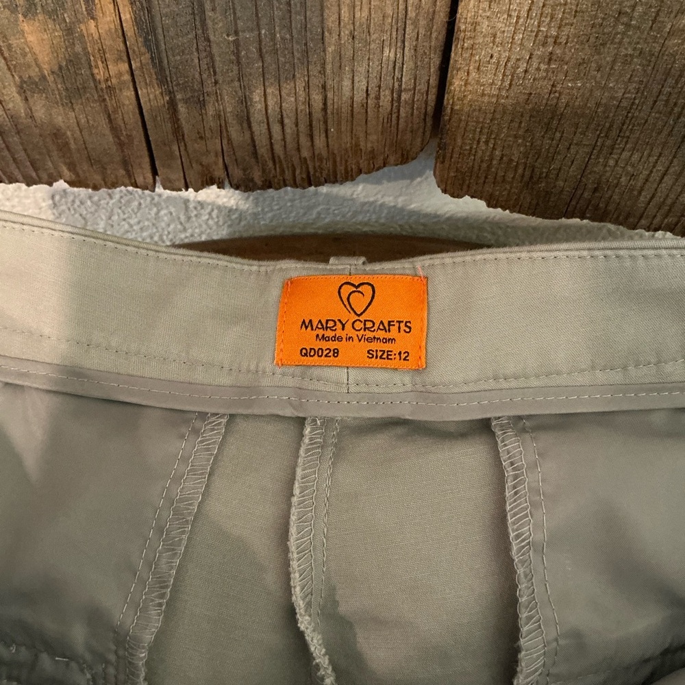 Mary Crafts Women's Straight Leg Pants - Gray